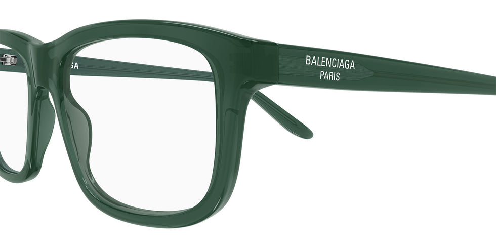 Balenciaga® BB0438O BB0438O 007 57 Eyeglasses - 007-Green