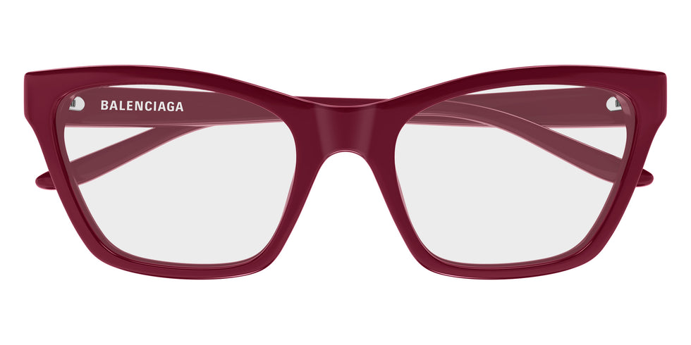 Balenciaga® BB0440O BB0440O 005 56 Eyeglasses - 005-Burgundy