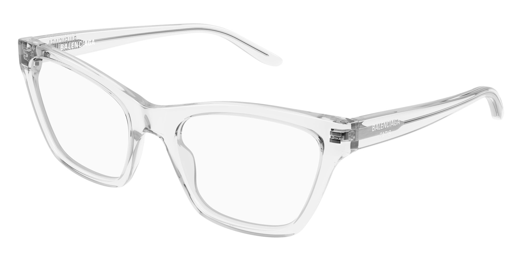 Balenciaga® BB0440O BB0440O 006 56 Eyeglasses - 006-Crystal