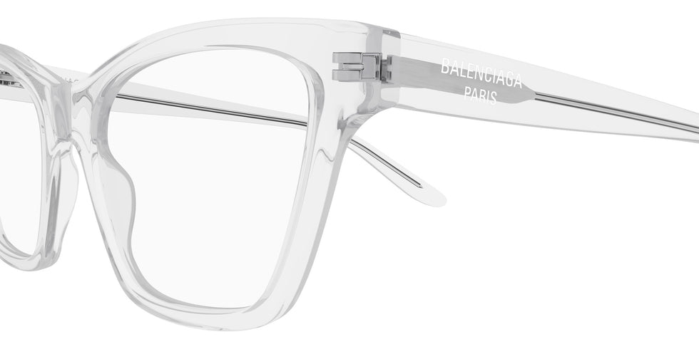 Balenciaga® BB0440O BB0440O 006 56 Eyeglasses - 006-Crystal
