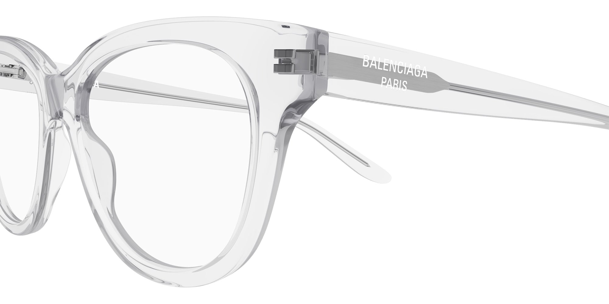 Balenciaga® BB0441O BB0441O 006 53 Eyeglasses - 006-Crystal