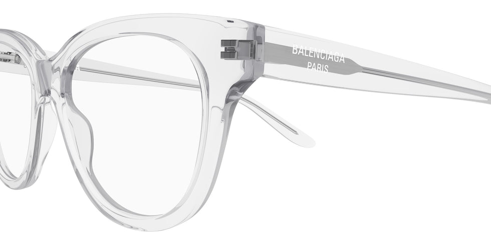 Balenciaga® BB0441O BB0441O 006 53 Eyeglasses - 006-Crystal