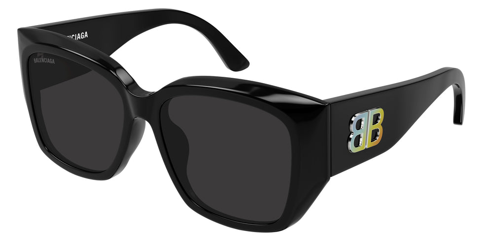 Balenciaga® BB0445SK BB0445SK 002 56 Sunglasses - 002-Black