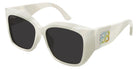 Balenciaga® BB0445SK BB0445SK 003 56 Sunglasses - 003-Ivory