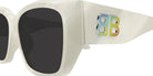 Balenciaga® BB0445SK BB0445SK 003 56 Sunglasses - 003-Ivory