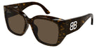 Balenciaga® BB0445SK BB0445SK 004 56 Sunglasses - 004-Havana