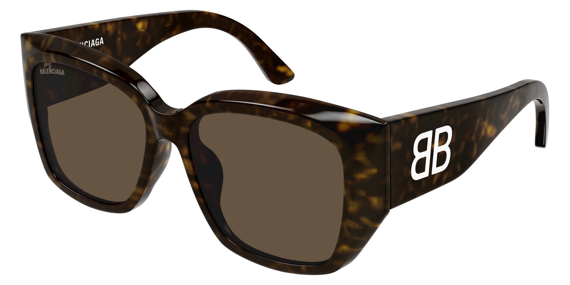 Balenciaga® BB0445SK BB0445SK 004 56 Sunglasses - 004-Havana