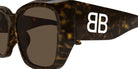 Balenciaga® BB0445SK BB0445SK 004 56 Sunglasses - 004-Havana