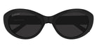 Balenciaga® BB0446S BB0446S 001 56 Sunglasses - 001-Black