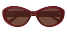 Balenciaga® BB0446S BB0446S 005 56 Sunglasses - 005-Burgundy