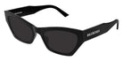 Balenciaga® BB0447S BB0447S 001 56 Sunglasses - 001-Black