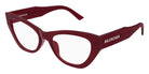 Balenciaga® BB0449O BB0449O 010 55 Eyeglasses - 010-Burgundy