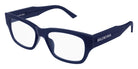 Balenciaga® BB0450O BB0450O 004 54 Eyeglasses - 004-Blue