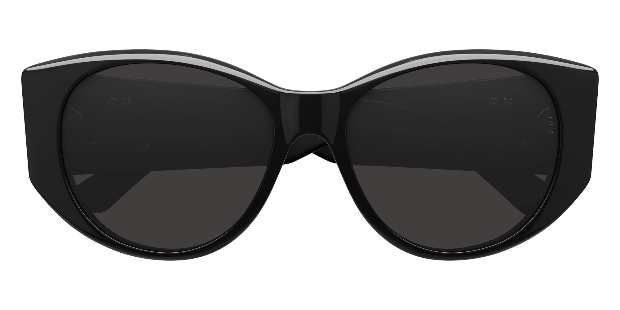 Balenciaga® BB0455S BB0455S 001 55 Sunglasses - 001-Black
