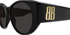 Balenciaga® BB0455S BB0455S 001 55 Sunglasses - 001-Black