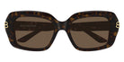 Balenciaga® BB0465S BB0465S 002 56 Sunglasses - 002-Havana