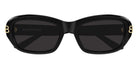 Balenciaga® BB0471SK BB0471SK 001 55 Sunglasses - 001-Black