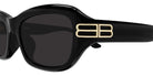 Balenciaga® BB0471SK BB0471SK 001 55 Sunglasses - 001-Black