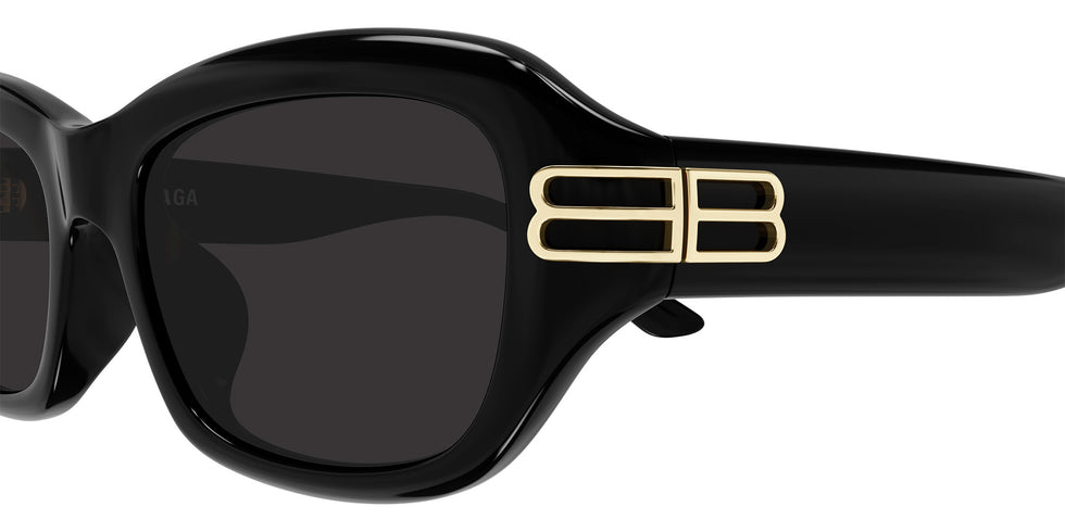Balenciaga® BB0471SK BB0471SK 001 55 Sunglasses - 001-Black