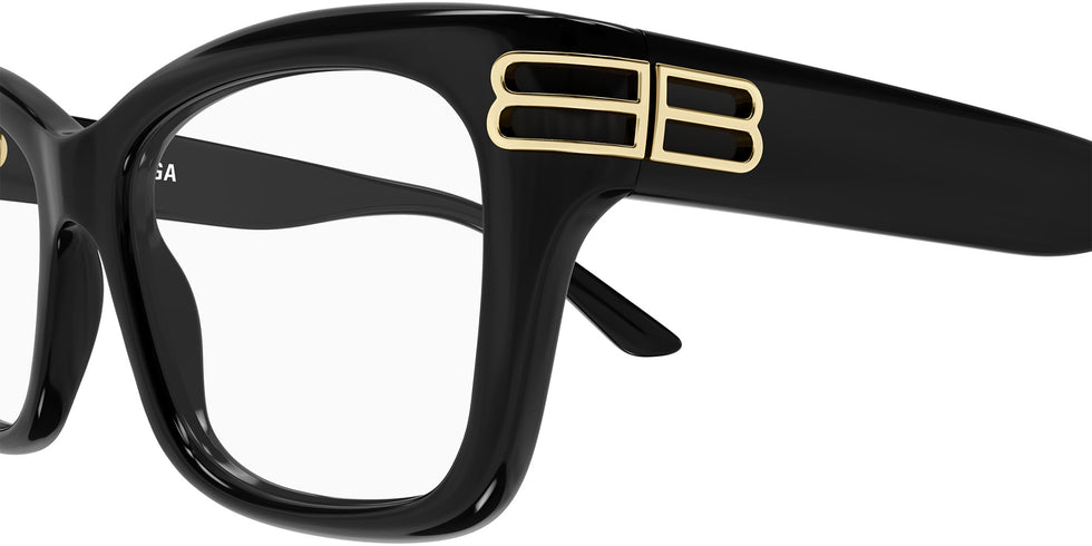 Balenciaga® BB0472O BB0472O 001 54 Eyeglasses - 001-Black