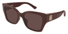 Balenciaga® BB0474S BB0474S 003 55 Sunglasses - 003-Burgundy