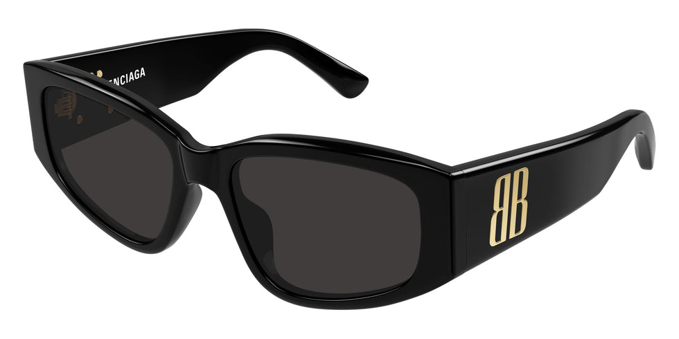 Balenciaga® BB0475S BB0475S 001 56 Sunglasses - 001-Black