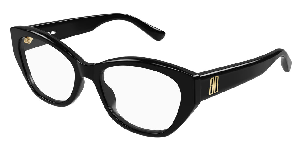 Balenciaga® BB0481O BB0481O 001 54 Eyeglasses - 001-Black