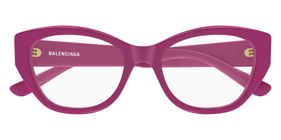 Balenciaga® BB0481O BB0481O 004 54 Eyeglasses - 004-Fuchsia