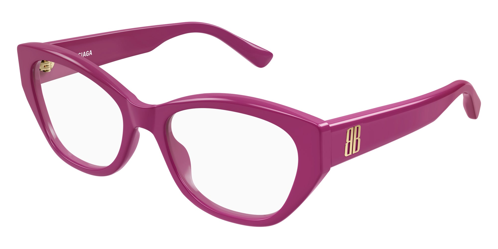 Balenciaga® BB0481O BB0481O 004 54 Eyeglasses - 004-Fuchsia