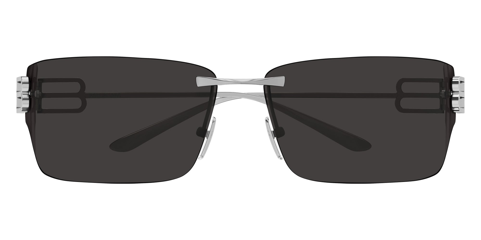 Balenciaga® BB0485SA BB0485SA 001 76 Sunglasses - 001-Gunmetal