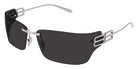 Balenciaga® BB0485SA BB0485SA 001 76 Sunglasses - 001-Gunmetal