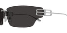 Balenciaga® BB0485SA BB0485SA 001 76 Sunglasses - 001-Gunmetal