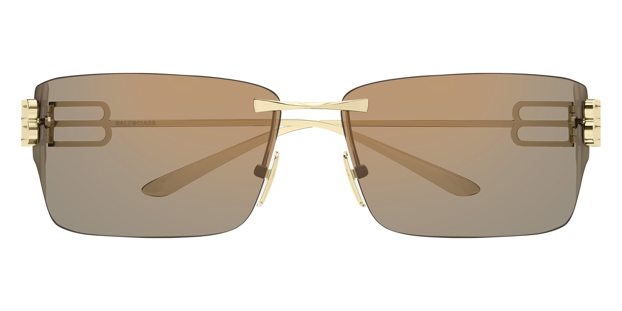Balenciaga® BB0485SA BB0485SA 002 76 Sunglasses - 002-Gold