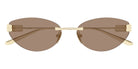Balenciaga® BB0486S BB0486S 004 61 Sunglasses - 004-Gold