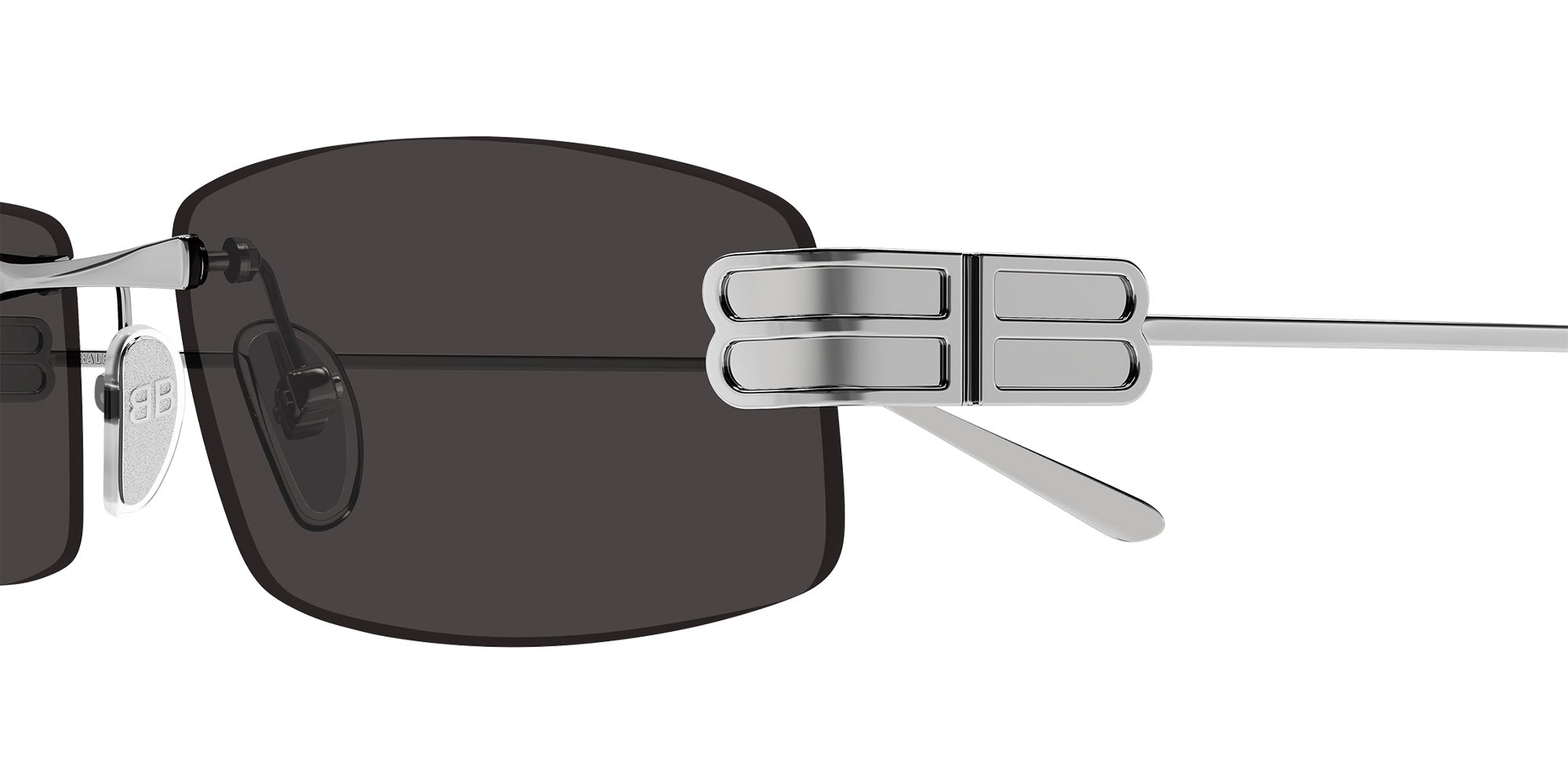 Balenciaga® BB0488S BB0488S 005 62 Sunglasses - 005-Gunmetal
