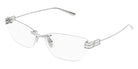 Balenciaga® BB0490O BB0490O 001 62 Eyeglasses - 001-Silver