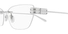 Balenciaga® BB0490O BB0490O 001 62 Eyeglasses - 001-Silver
