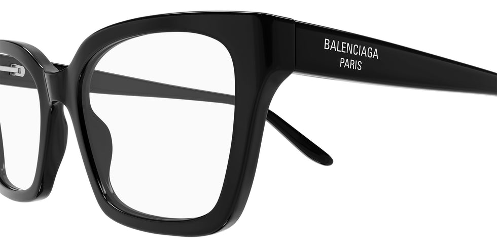 Balenciaga® BB0501O BB0501O 001 55 Eyeglasses - 001-Black