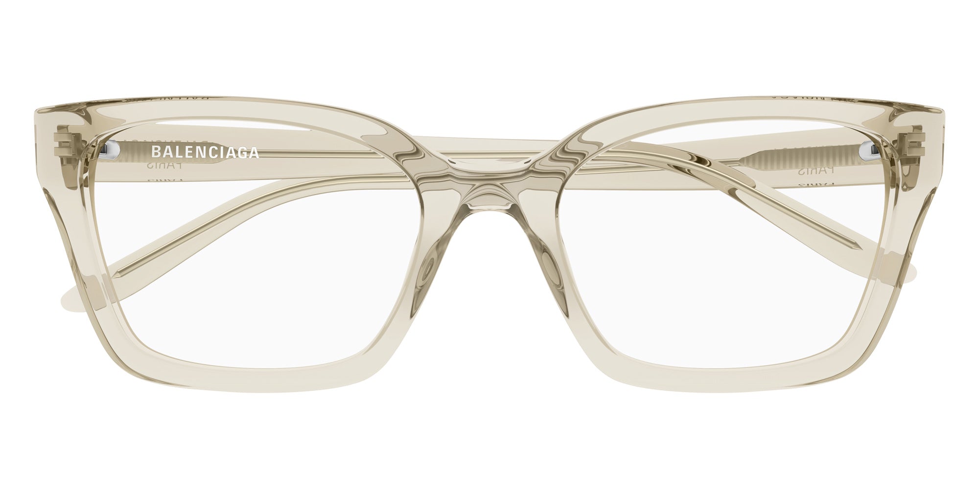 Balenciaga® BB0501O BB0501O 005 55 Eyeglasses - 005-Beige