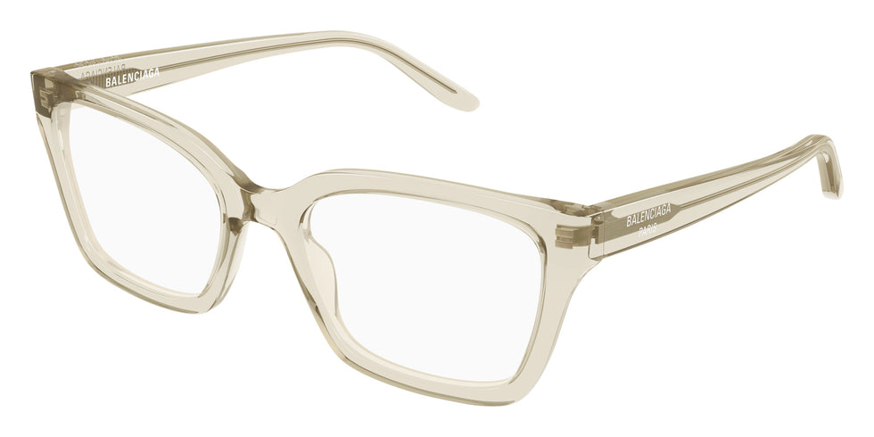 Balenciaga® BB0501O BB0501O 005 55 Eyeglasses - 005-Beige