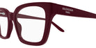 Balenciaga® BB0501O BB0501O 006 55 Eyeglasses - 006-Burgundy