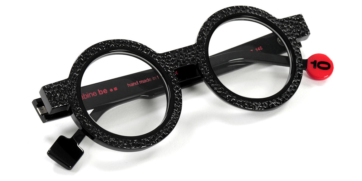 Sabine Be® Be Addict SB Be Addict black07 45 - Shiny Black Galucha / Shiny Black Eyeglasses