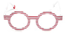 Sabine Be® Be Addict Stripe - Shiny Red Slim Stripes Eyeglasses