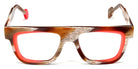 Sabine Be® Be Alive SB Be Alive 688 50 - Shiny Vintage Horn / Shiny Neon Orange Miami Eyeglasses