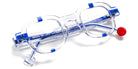 Sabine Be® Be Arty SB Be Arty 355 46 - Shiny Crystal / Shiny Majorelle Blue Eyeglasses