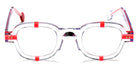 Sabine Be® Be Arty SB Be Arty 761 46 - Shiny Crystal / Shiny Miami Neon Orange Eyeglasses