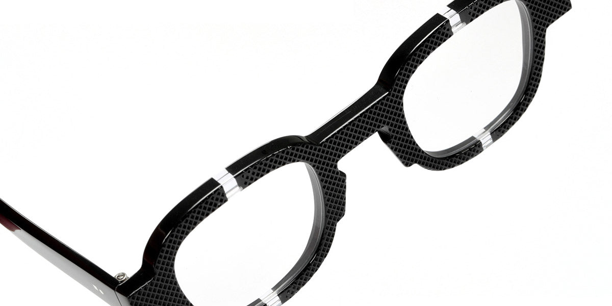 Sabine Be® Be Arty SB Be Arty black08 46 - Shiny Black Diamond Tips / Shiny Crystal Eyeglasses