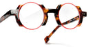 Sabine Be® Be Balloon - Shiny Fawn Tortoise / Satin Neon Orange Eyeglasses