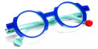 Sabine Be® Be Balloon Swell - Shiny Translucent Blue Klein / White / Shiny Turquoise Eyeglasses