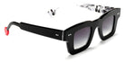 Sabine Be® Be Better Sun SB Be Better Sun 795 42 - Shiny Black / Painted B&W Inside Sunglasses